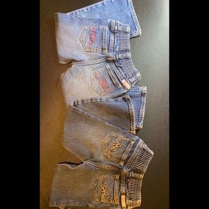 2 paid Genuine Kid girl size 3t jeans